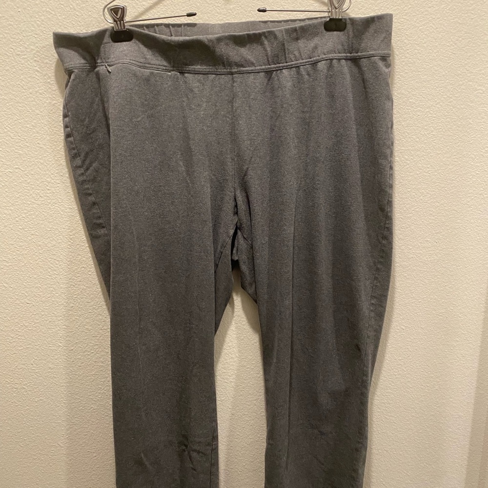 Lands' End Charcoal Pants 3x Petites